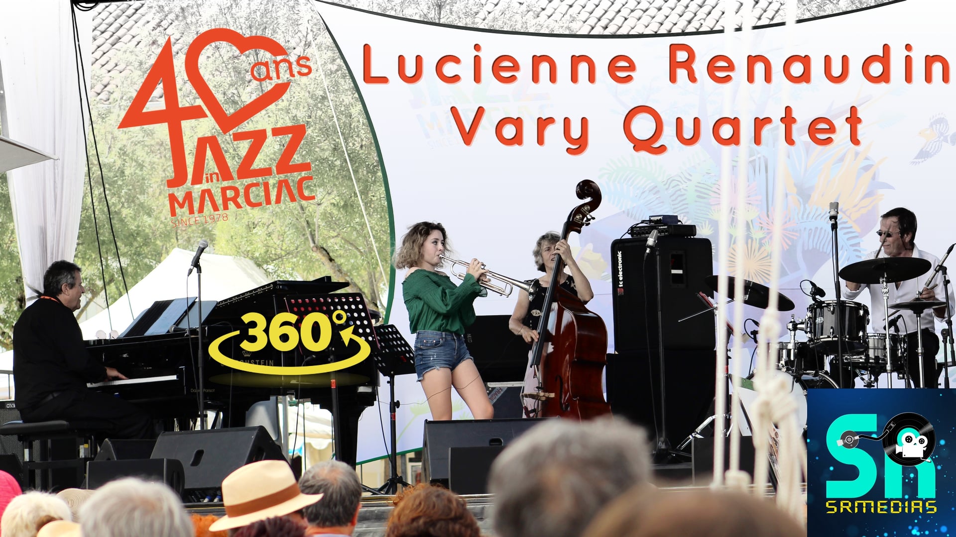 360° Jazz in Marciac 2018 "Festival Off" - Lucienne Renaudin Vary Quartet