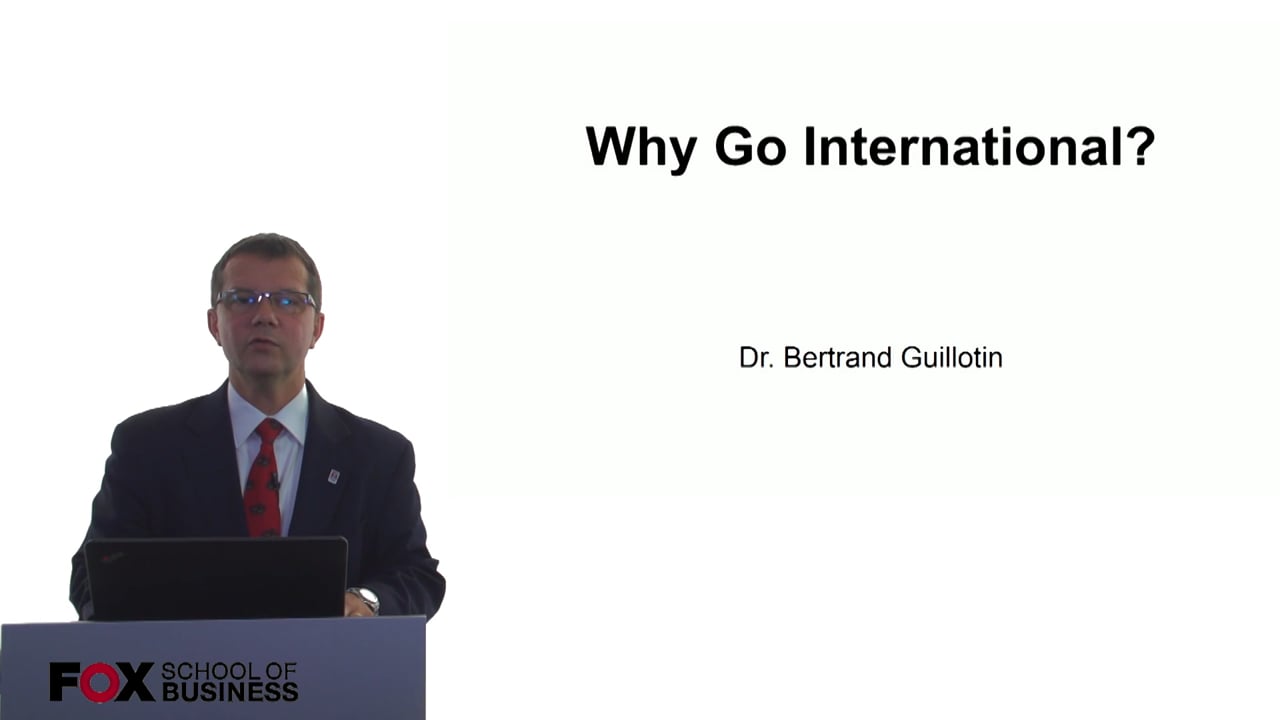 Why Go International?