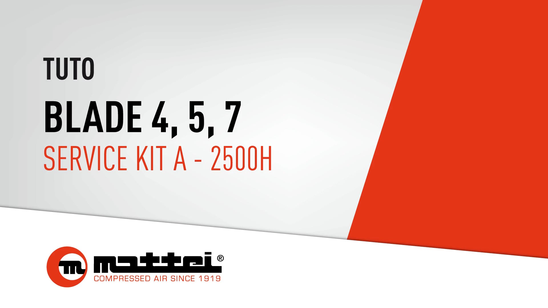 Mattei - tutoriel Blade 4 5 7 - Kit A