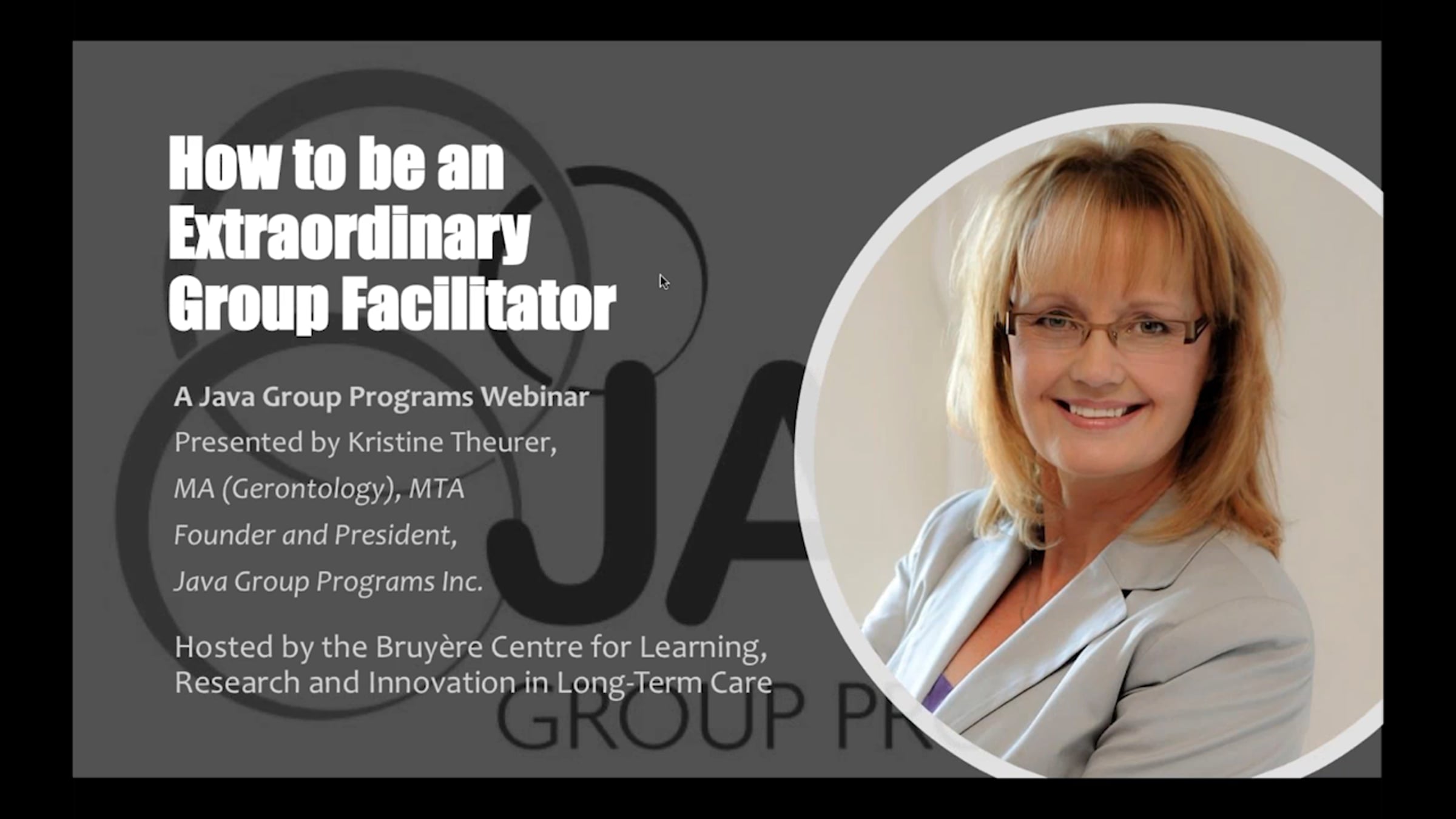 Java Webinar Series #1_ Becoming An Extraordinary Group Facilitator ...