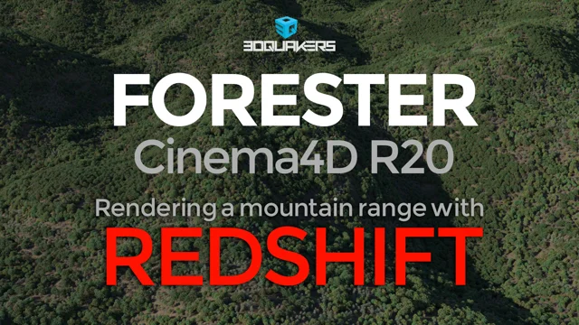 Forester v1.5.5 for Cinema 4D R18-2024 + Expansion Pack 1-2 | CGDownload