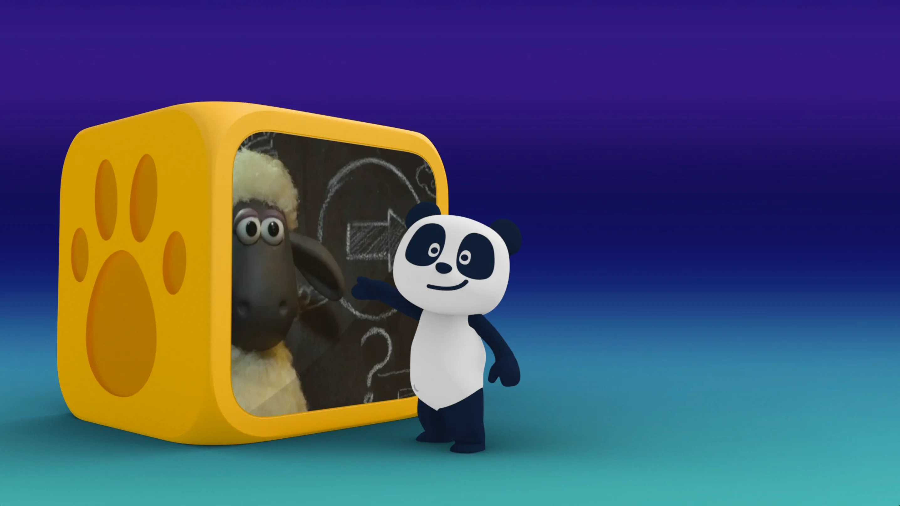 Panda T-Pose Turntable on Vimeo