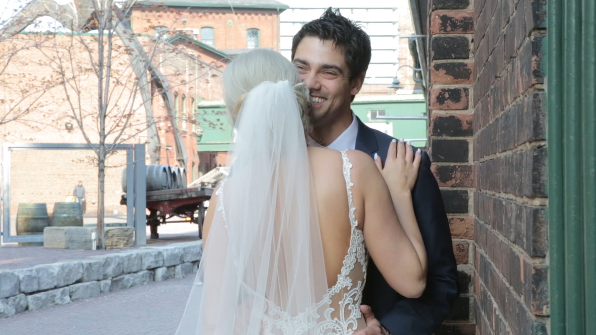 Sydney & Jon Distillery District Wedding