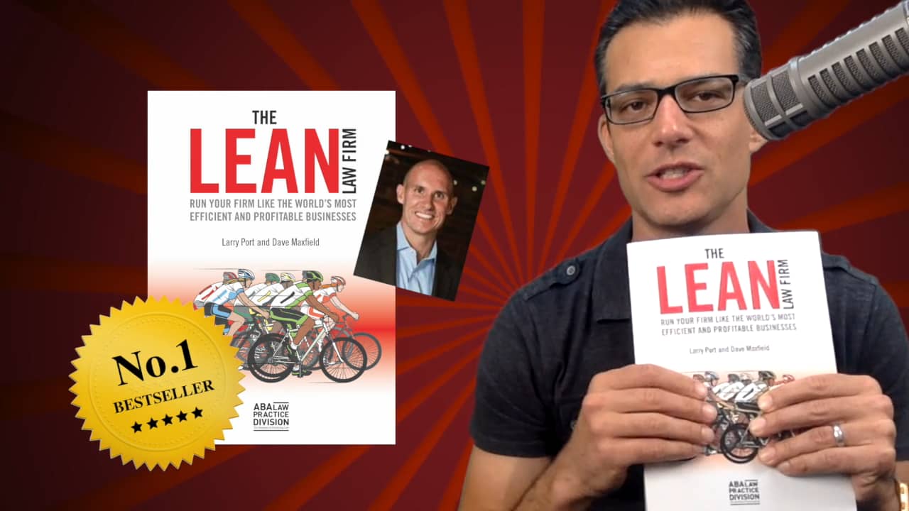 The Lean Law Firm is the #1 Bestselling ABA Book on Vimeo