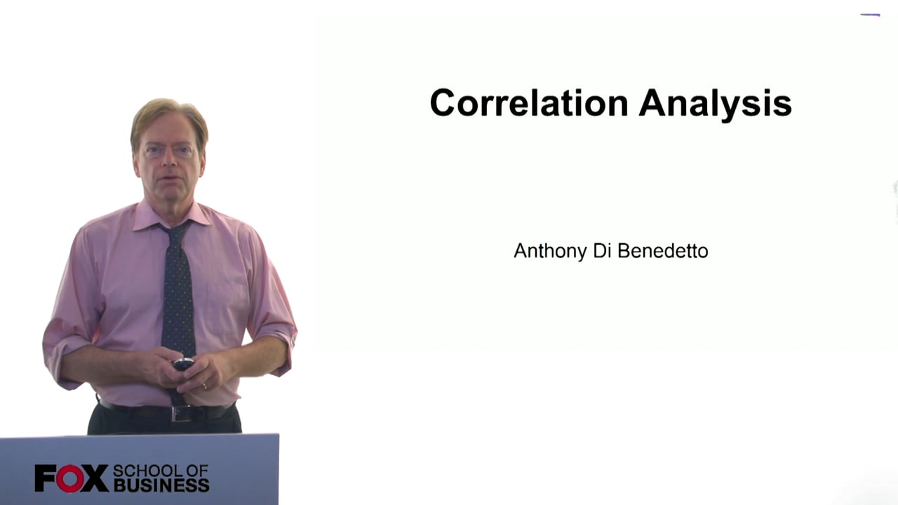 61051Correlation Analysis