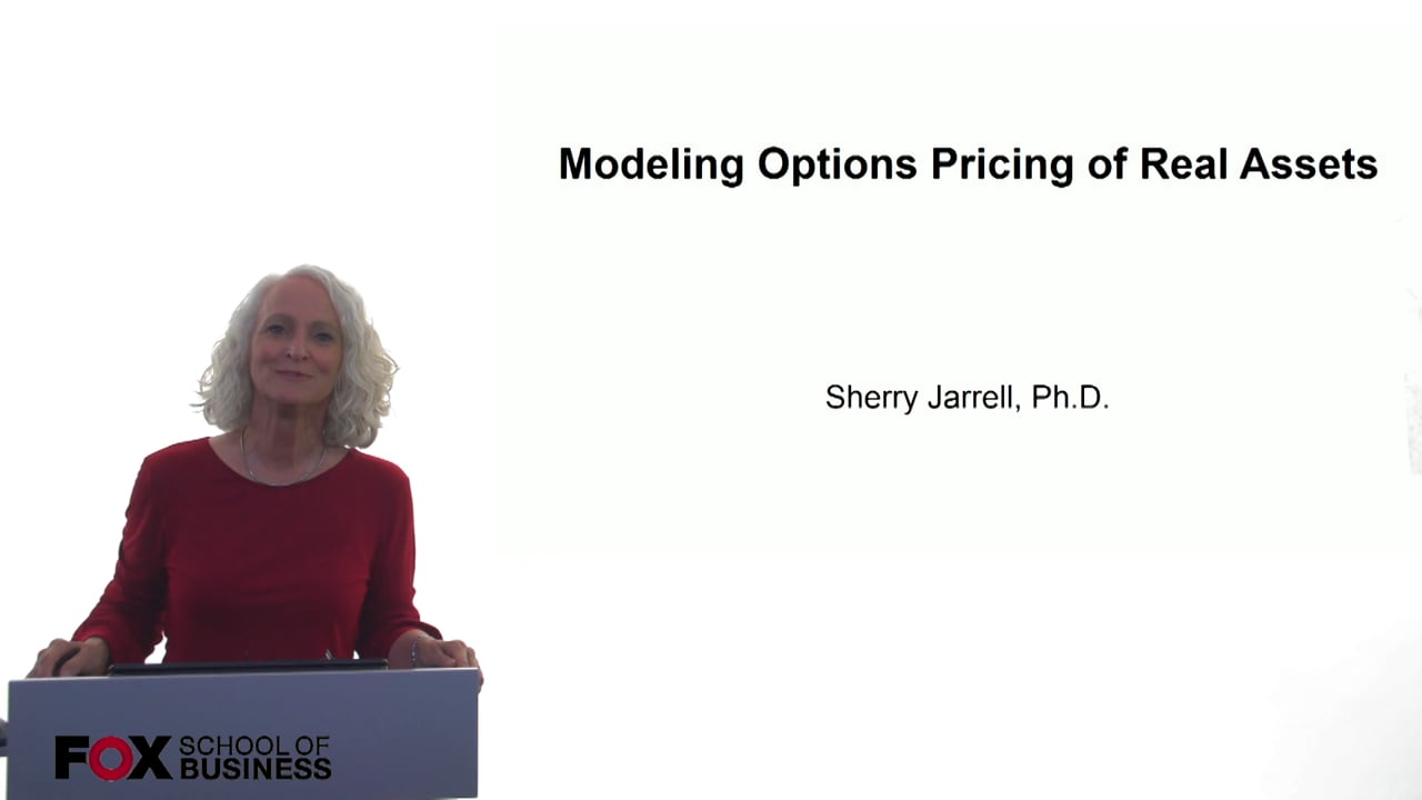 61044Modeling Options Pricing of Real Assets