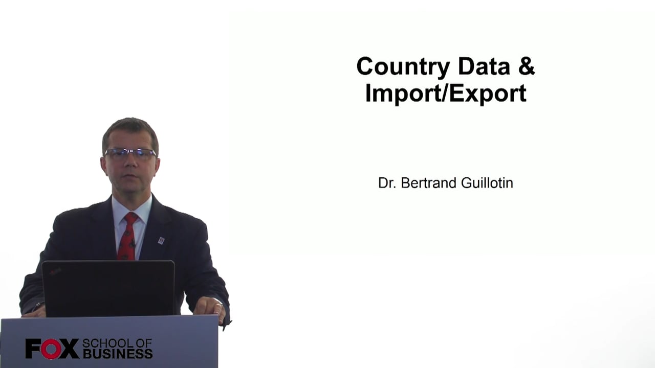Country Data & Import/Export