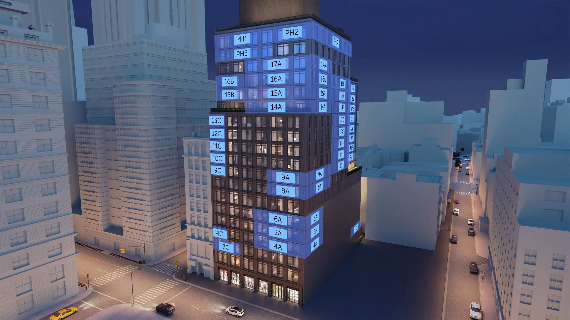 Evolution Virtual - 3D Interactive Building Demo - 91 Leonard on Vimeo