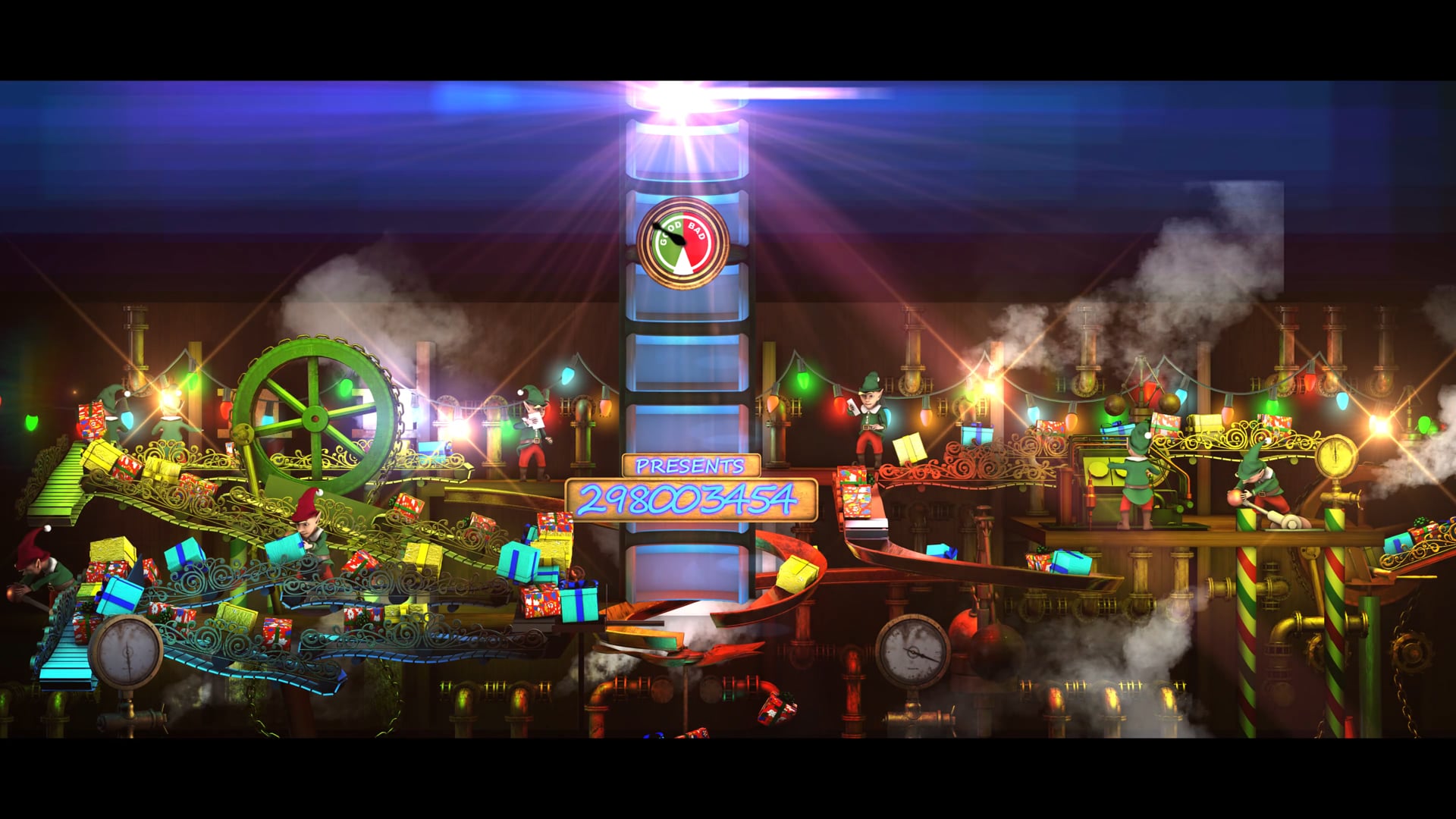 CHRISTMAS LIGHTS PROJECTION