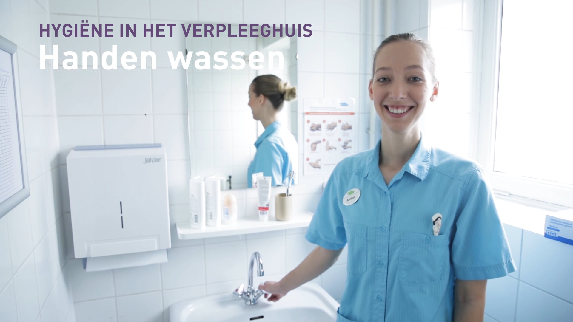 Hygiëne in de handen wassen on Vimeo