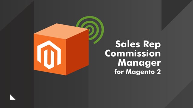 Sales Representative Commission Manager Extension for Magento® 2