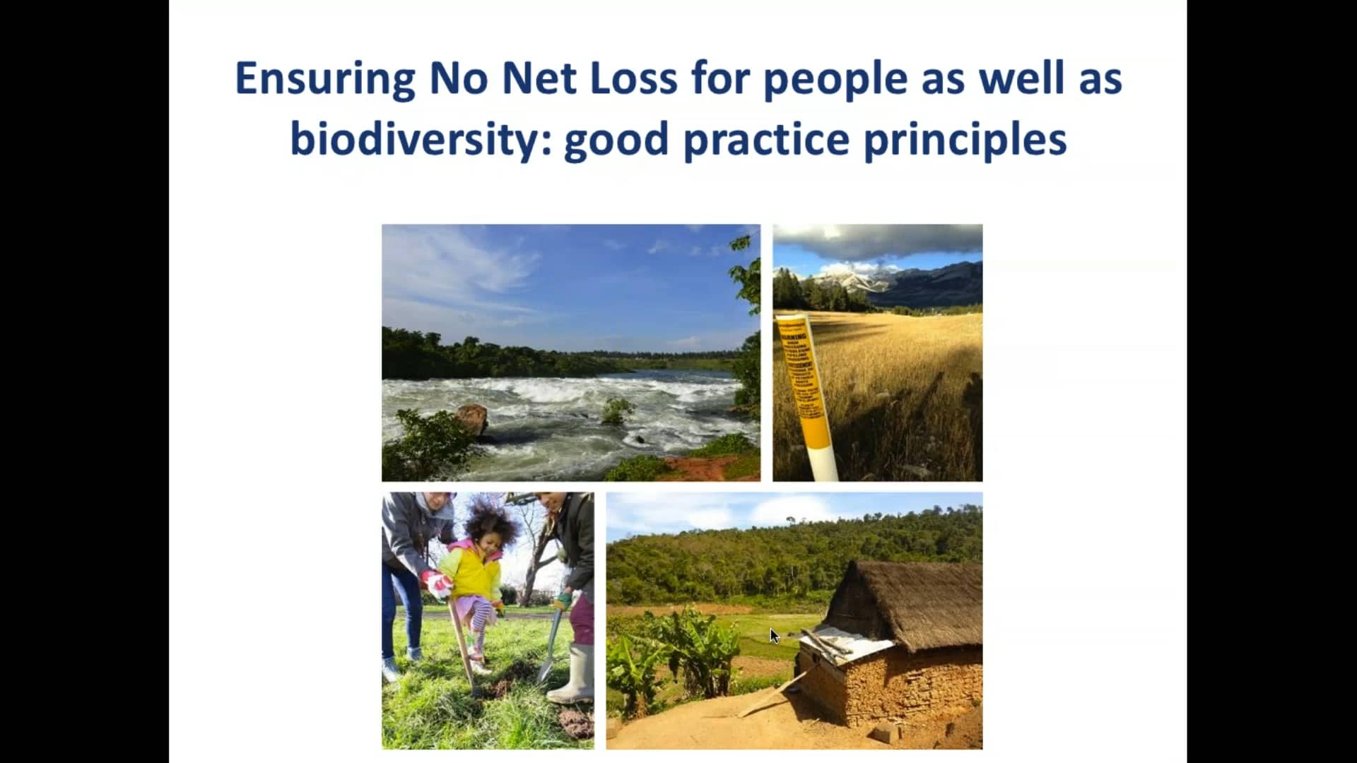 ensuring-no-net-loss-for-people-and-biodiversity-on-vimeo