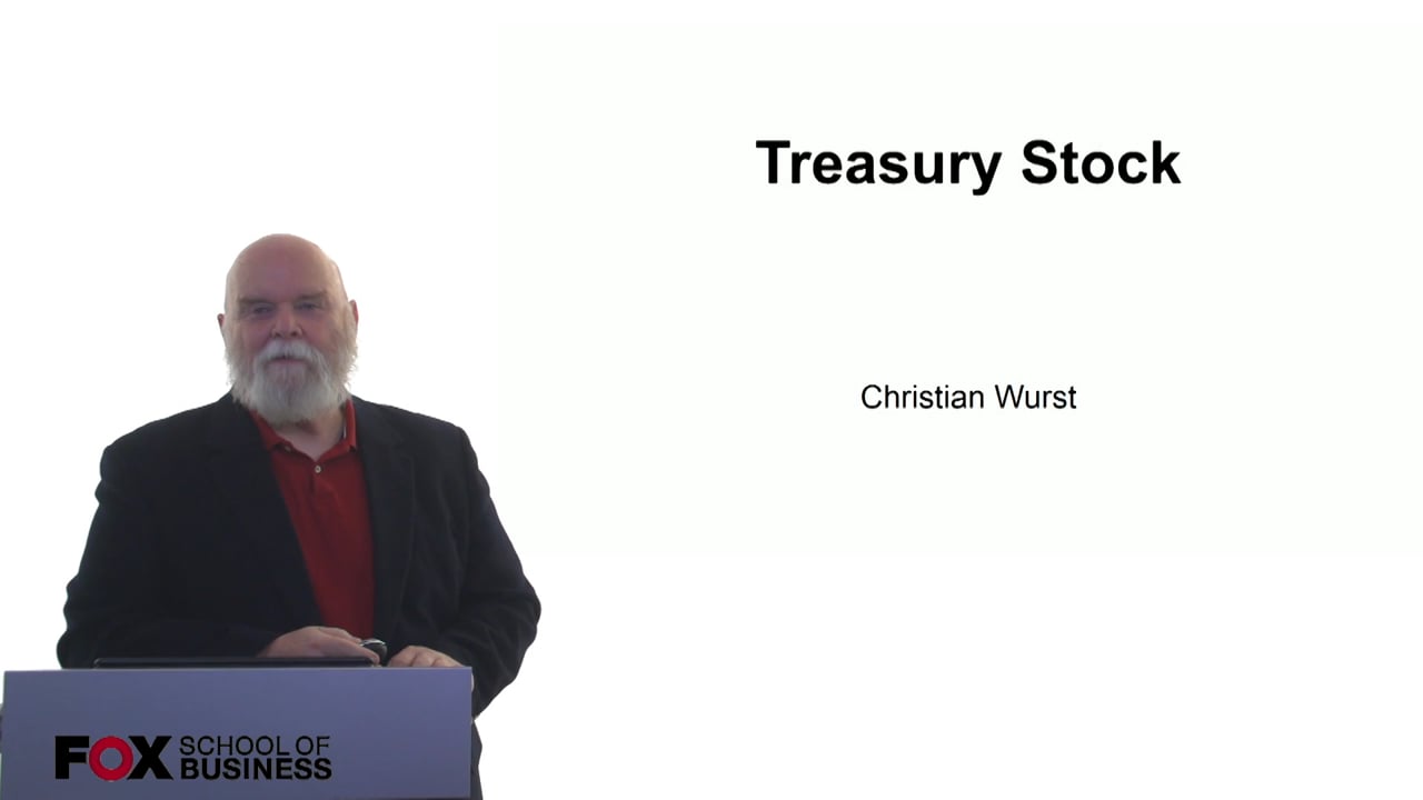 Treasury Stock