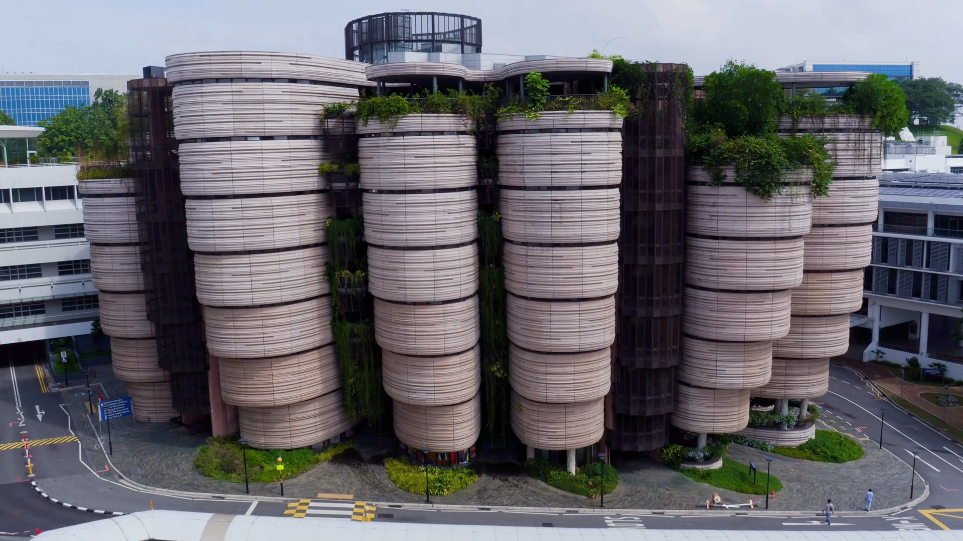 NTU The HIVE- Aerial Drone Shoot Singapore