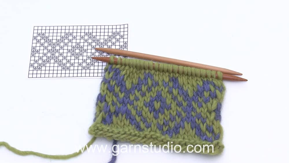 How To Knit Fair Isle 2 Color Knitting Continental On Vimeo Knitting Patterns Free Fair Isle Knitting Patterns Kids Knitting Patterns
