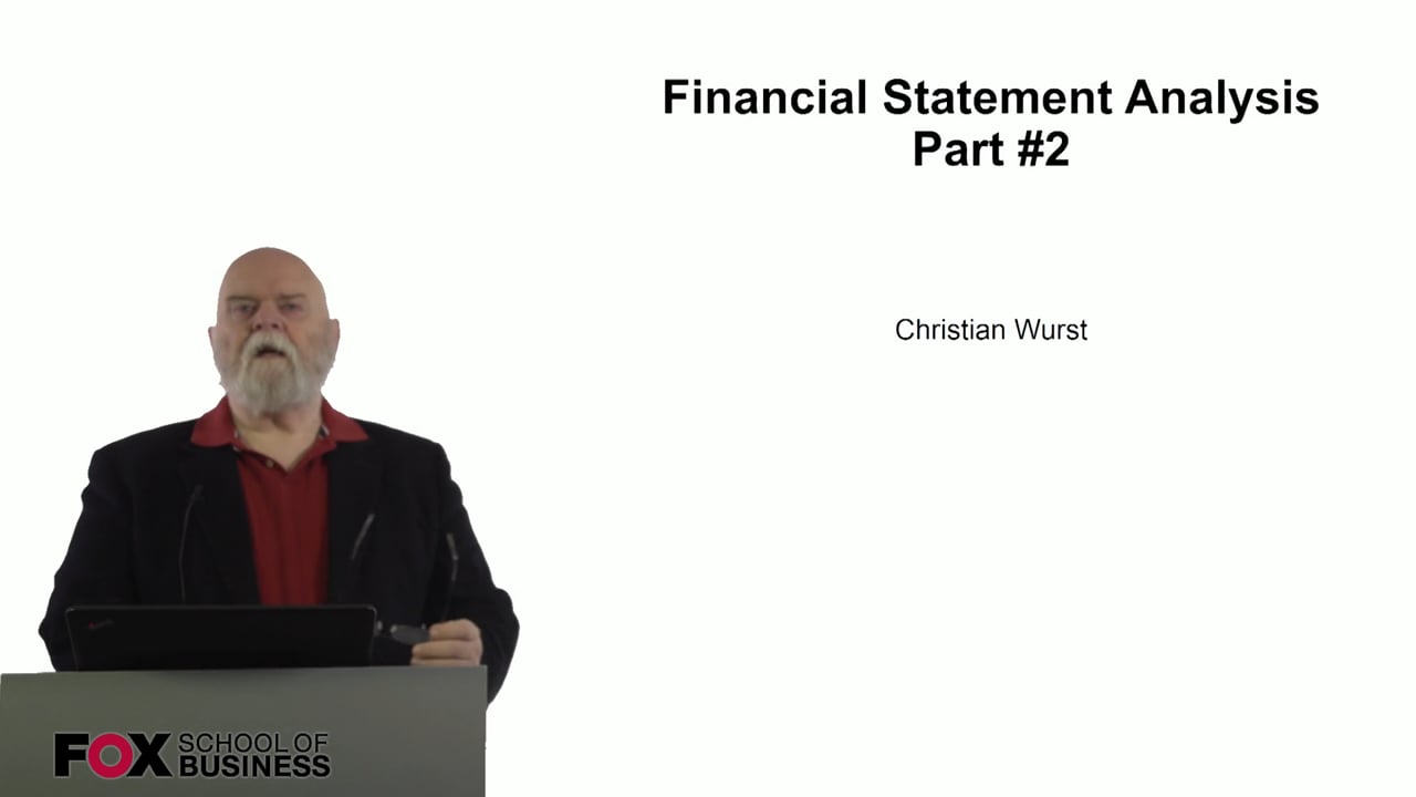 Login to view Financial Statement Analysis Part 2