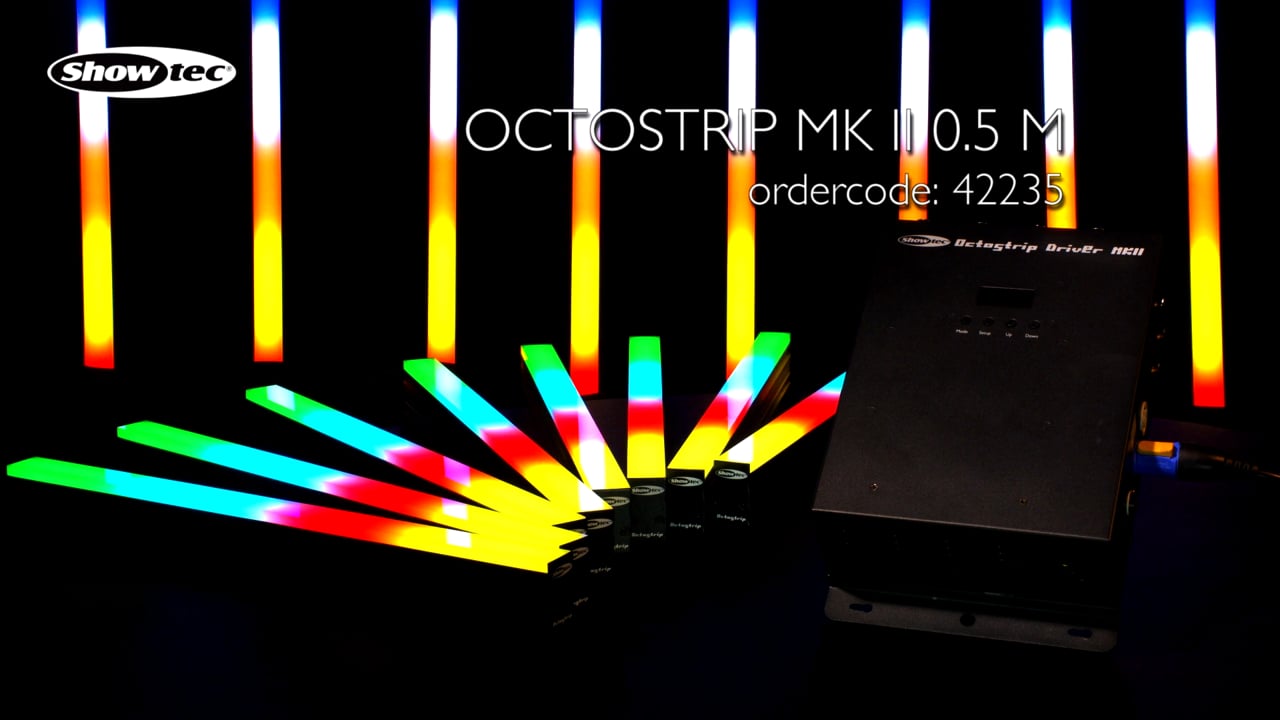 Showtec LED Octostrip Set MKII. Ordercode: 42235.