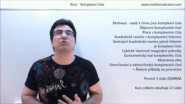 Kurz - Komplexní čísla