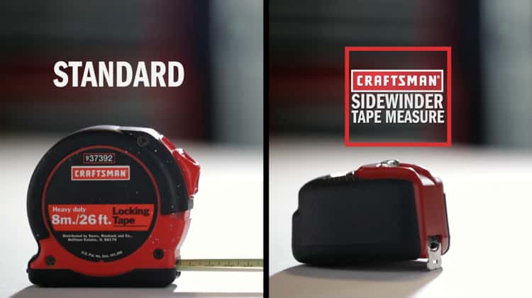 Craftsman sidewinder 2024 tape measure