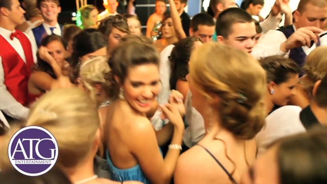 High school prom at Bank of America Stadium