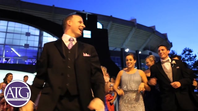 High school prom at Bank of America Stadium
