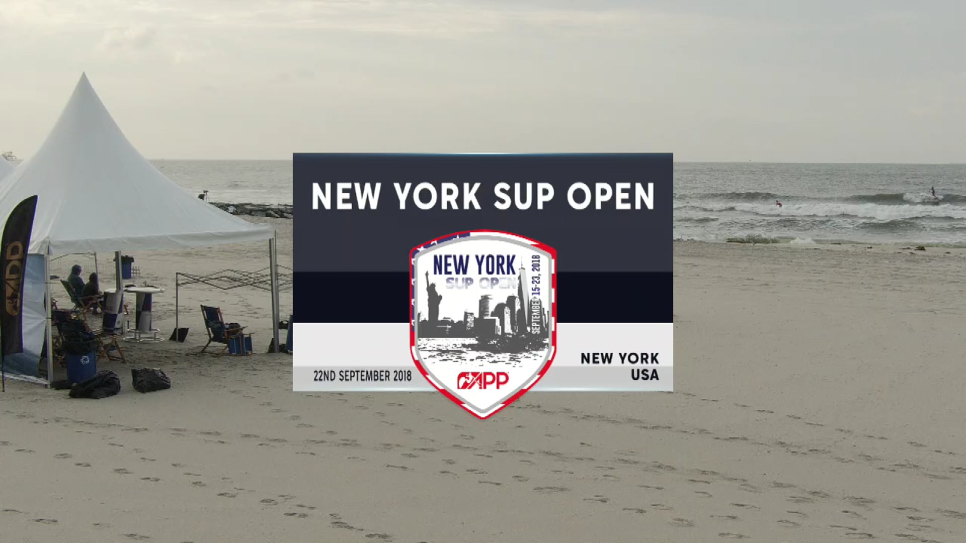 NY SUP OPEN - Sup Surf Day 4 Live 2018