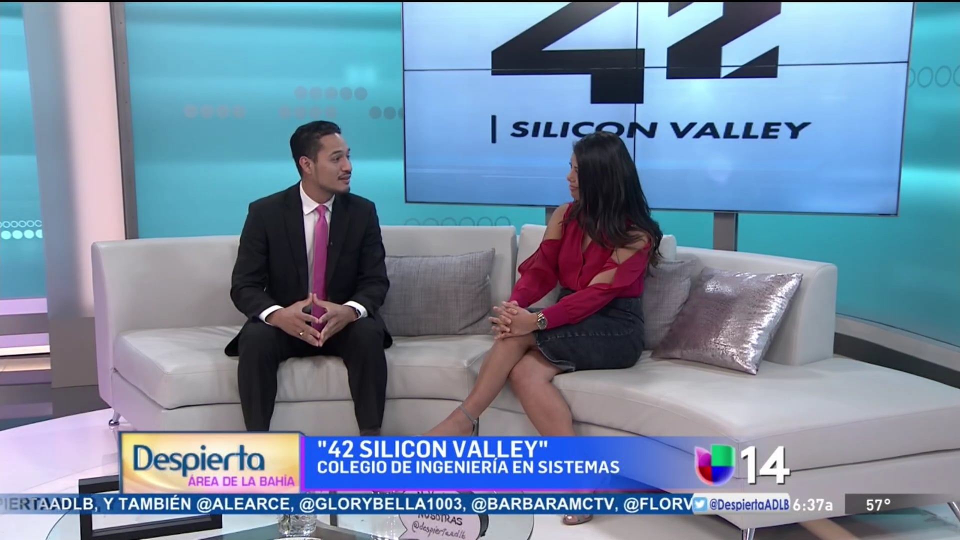 Student Success Expert features 42 Silicon Valley live on Univision