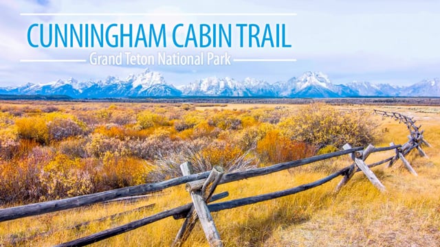 Cunningham Cabin Trail, Autumn in Grand Teton National Park