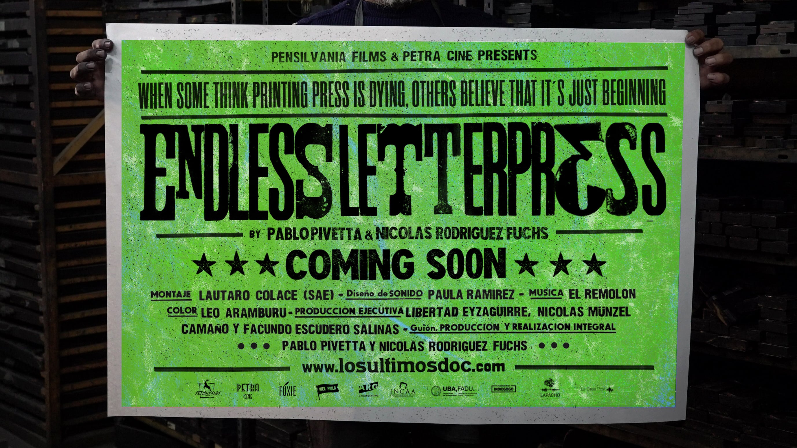 Los Ultimos / Endless Letterpress - Trailer 2019