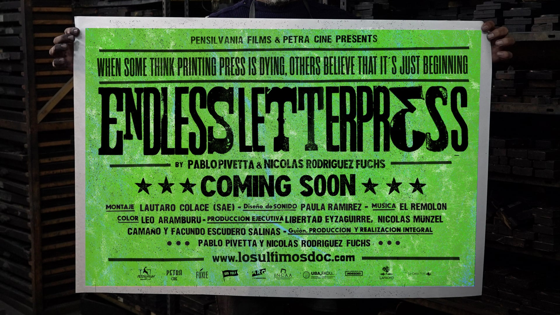 Los Ultimos / Endless Letterpress - Trailer 2018