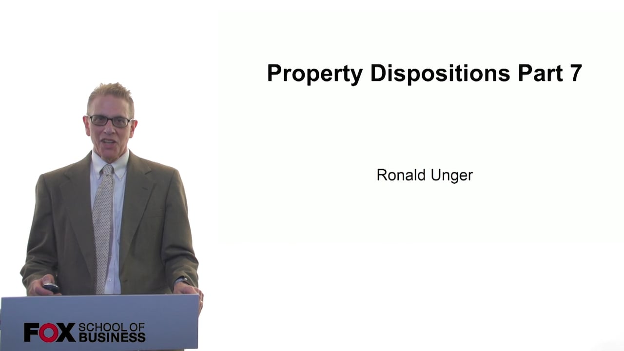 Login to view Property Dispositions Part 7