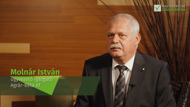 Molnár István, a Magyarország Legszebb Birtoka fődíjasa 2018-ban