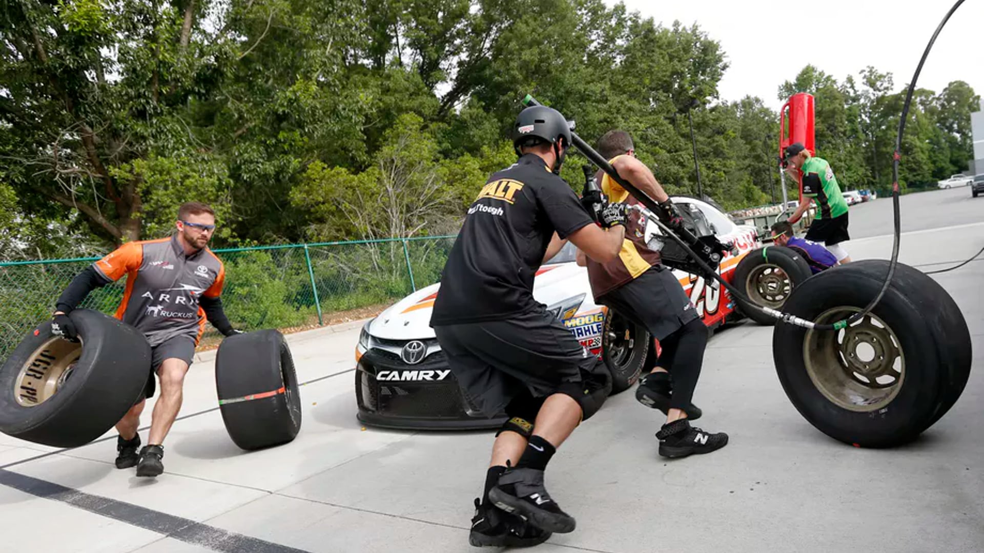 Why Athletes Make the Best Pit Crew Members | Branded Content for Toyota Racing