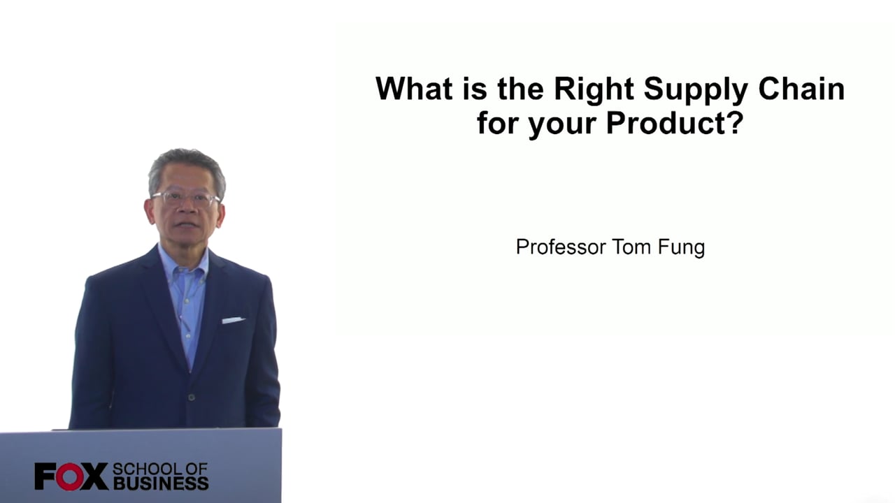 What is the RIght Supply Chain for your Product