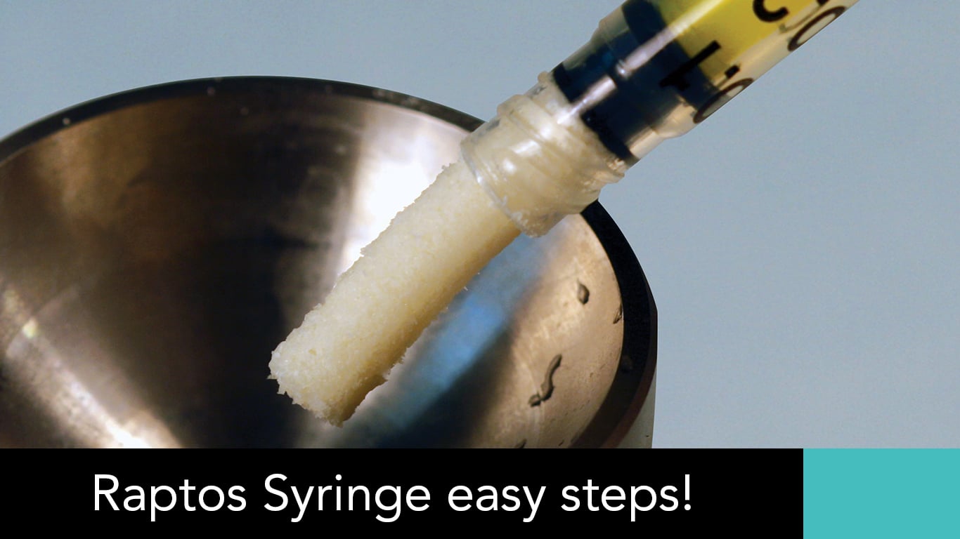 Raptos Syringe | Instructions for use on Vimeo