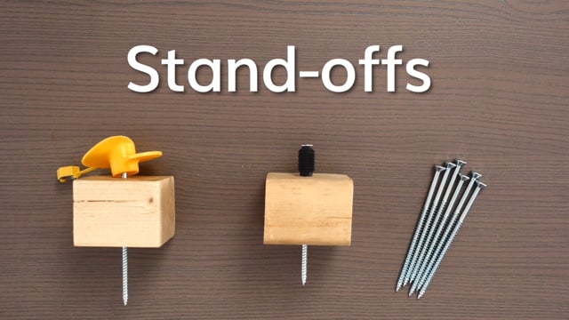Using Stand-offs with Rotofast™ Snap-on Anchors