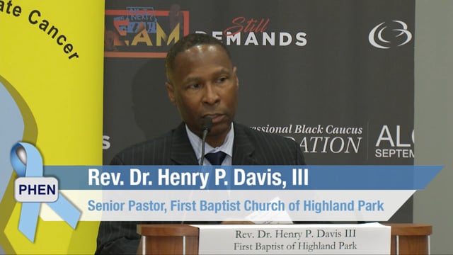 Community Education and Awareness Outreach with Rev. Henry Davis