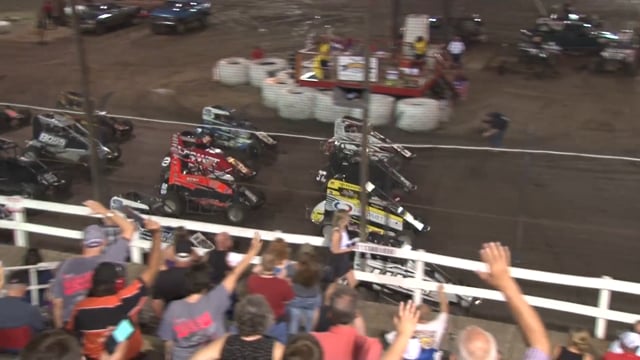 POWRi Lucas Oil National Midget League -Macon Speedway