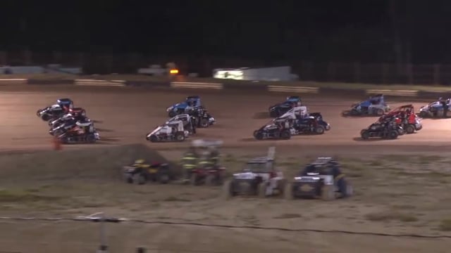 POWRi Lucas Oil National Midget League from Fayette County Speedway- 5-20-2016