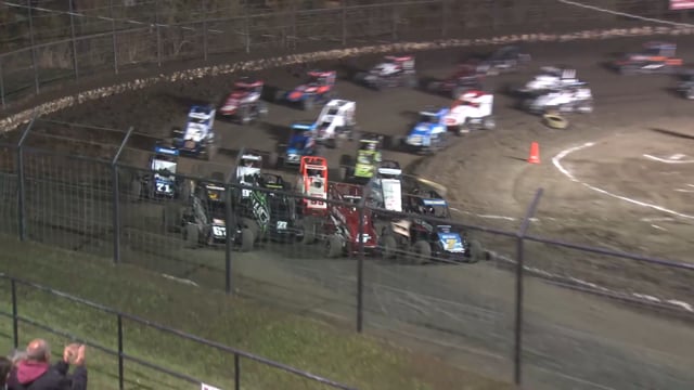 POWRi Lucas Oil National Midget League from Port City Raceway  4-2-16