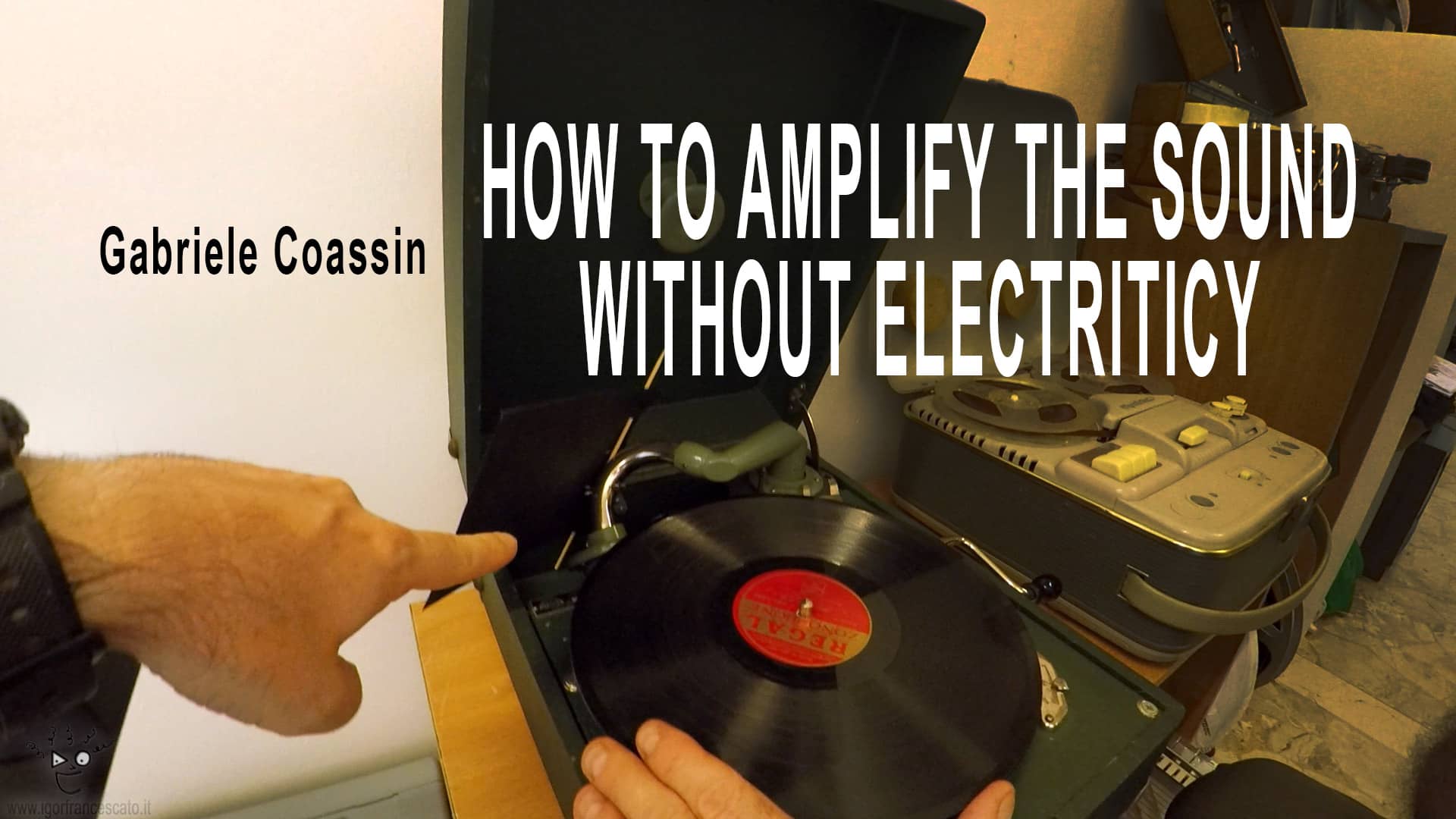 How to amplify the sound without electricity on Vimeo