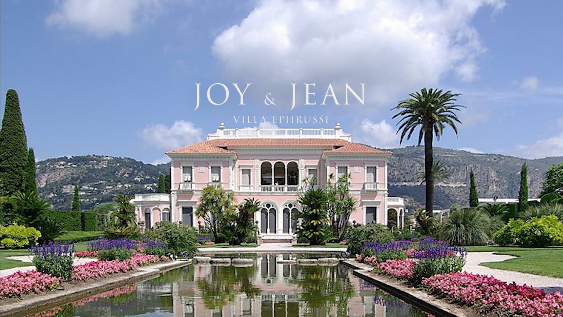 Joy & Jean - Wedding highlight - Wedding film in Villa & Jardin Ephrussi de  Rothschild