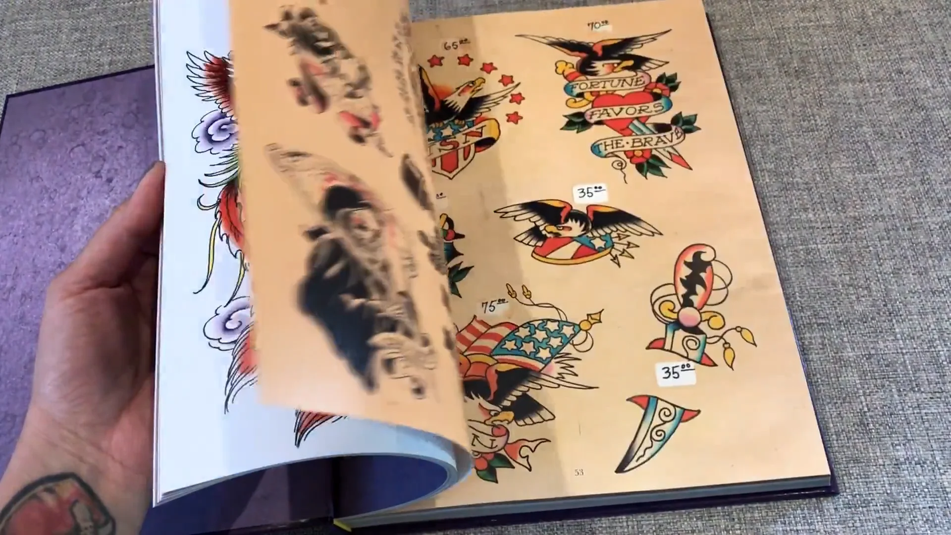 DING & DENT - Jason Brooks - Legends: Tattoo Flash Book – BELZEL BOOKS