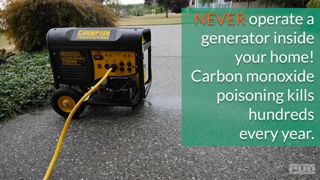 How to Use a Generator