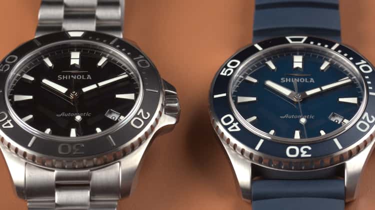 Shinola automatic diver sale