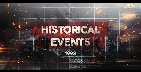 Historical Events II Motion Graphics on Vimeo