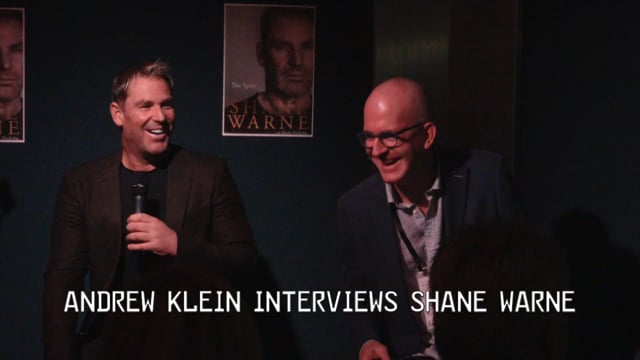 Andrew Klein Interviews Shane Warne - 2018