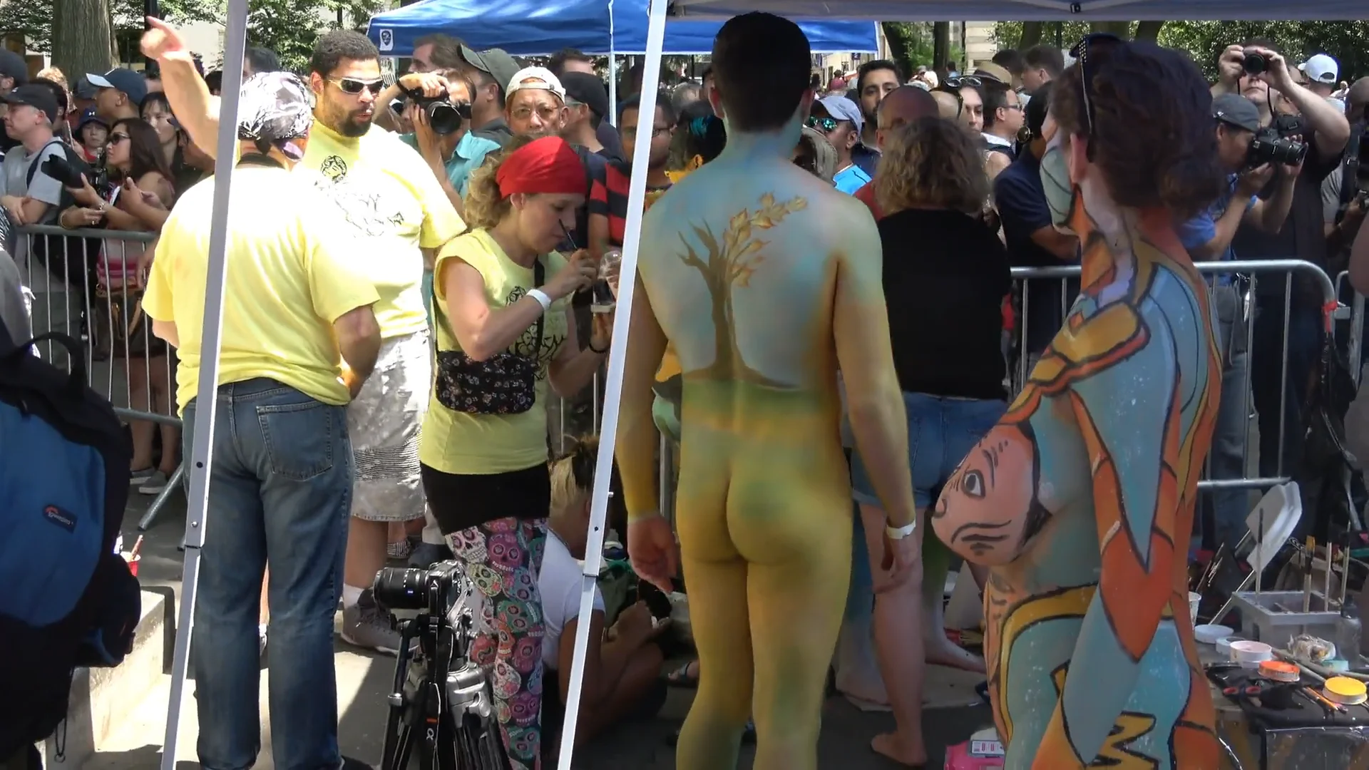 Body Painting Models on Vimeo