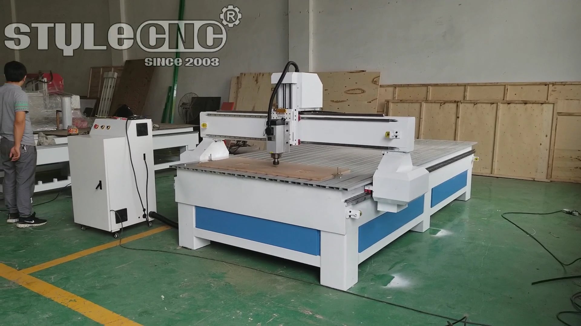 5*10ft Big size CNC wood carving machine