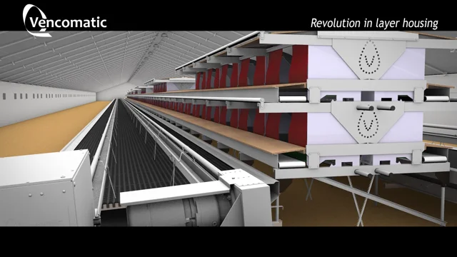 Revolution in layer housing - Vencomatic